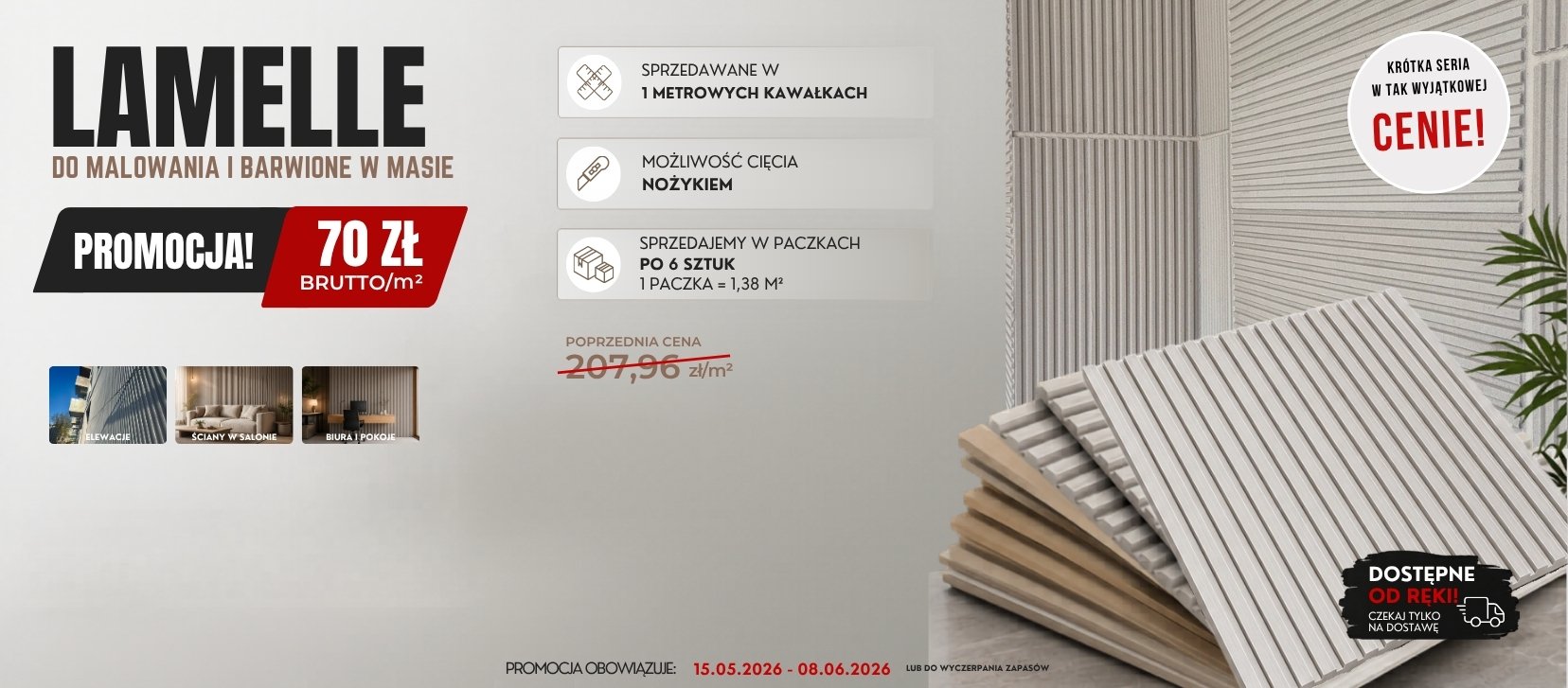 Promocja na LAMELLE